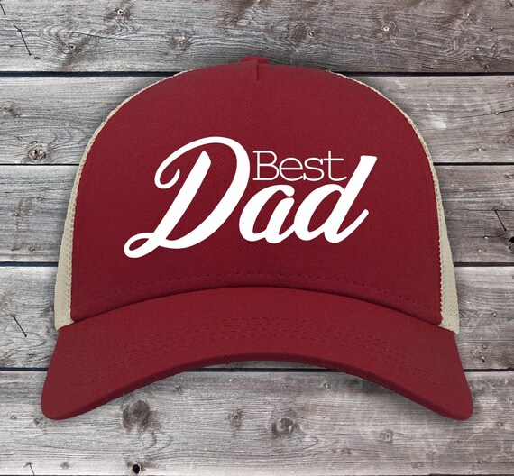 Basecap Trucker Cap "Bester Dad" Mütze Papa Daddy Vater Meshcap Mesh