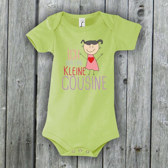 Baby Body Ich bin eine kleine Cousine  Babybody Geschenk