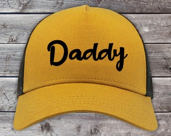 Basecap Trucker Cap "Daddy" Mütze Papa Daddy Vater Meshcap Mesh