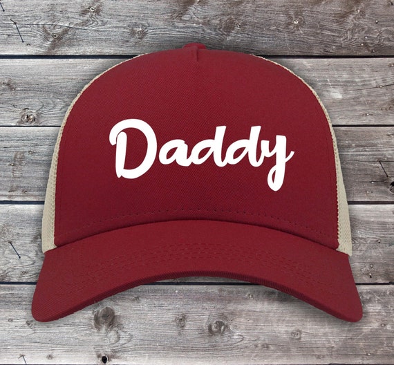 Baseball Cap Trucker Cap "Daddy" Hat Dad Daddy Father Meshcap Mesh