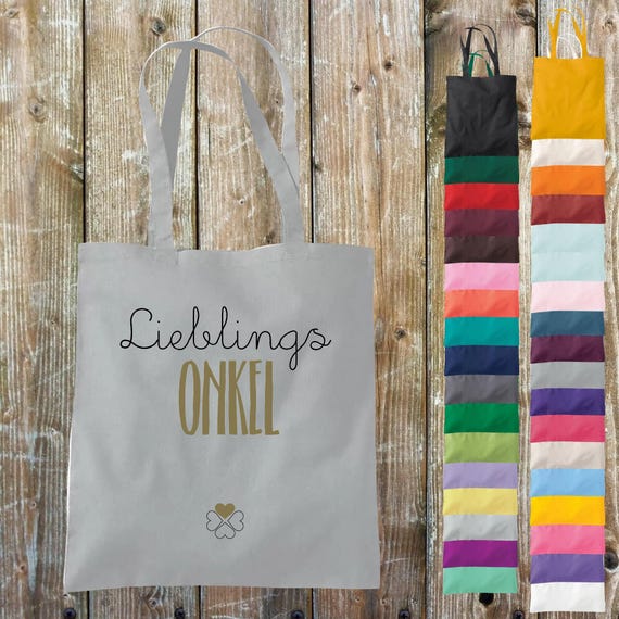 Cloth Bag Favorite Person Favorite Uncle Cotton Jute Sports Bag Bag Pouch Family Love Gift