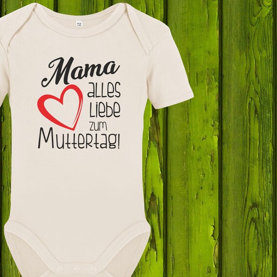 Baby Body Baby Body "Mom Happy Mother's Day!" Gift birth mom mom mother mom