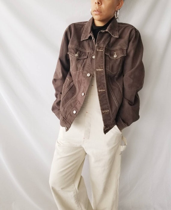 gap brown jacket