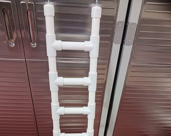 44" tall x 9" wide PVC Parrot Ladder, Larger \ Medium \ Smaller bird sizes FREE SHIPPING! #71