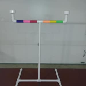1 &quot;PVC Papagei Bodenstange Stand Gewickelt mit Schalen Ara Größe VERSANDKOSTENFREI #12