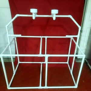 1&quot; PVC Parrot Play Stand 5&#39;x3&#39;- Huge Floor Perch **FREE SHIPPING** Macaw \ Cockatoo #51