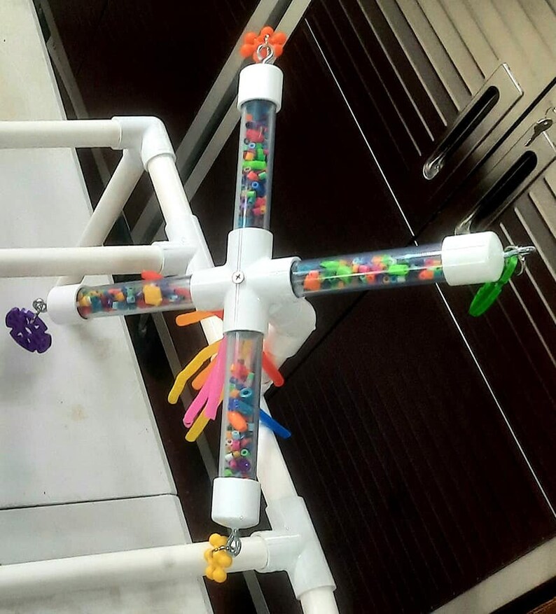 Picture of Larger Spinner for Parrot Bird Cage OR Table Top Spinning - Etsy