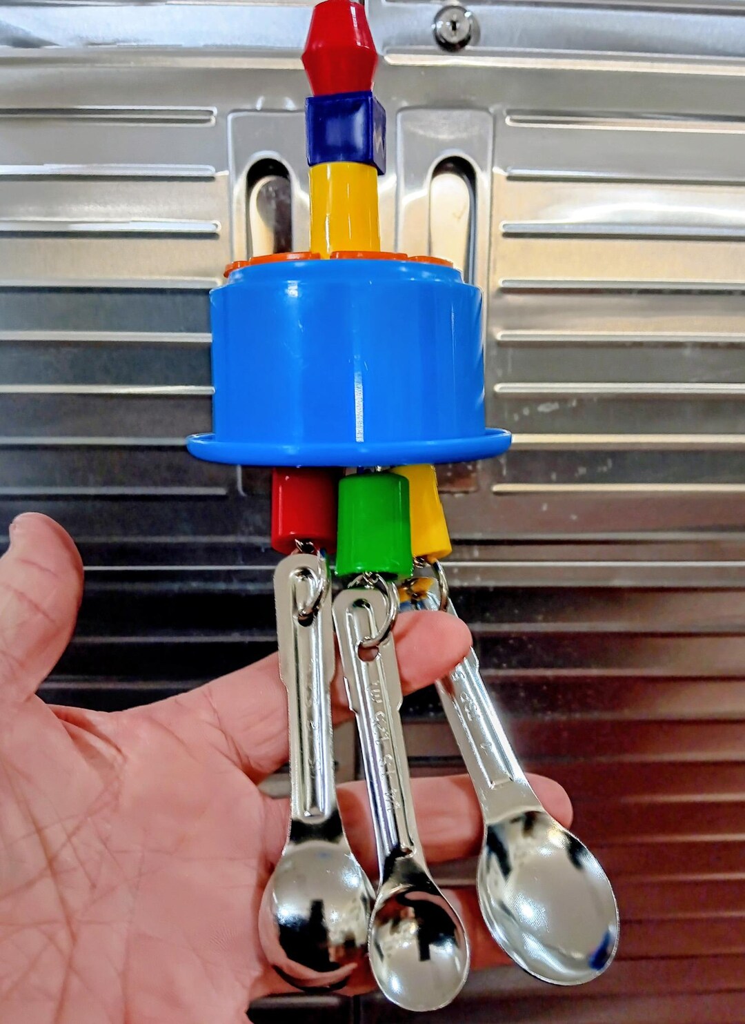 Rattle Spoons Rattle Spoons \ Parrot \ Bird Hanging Toy - Etsy