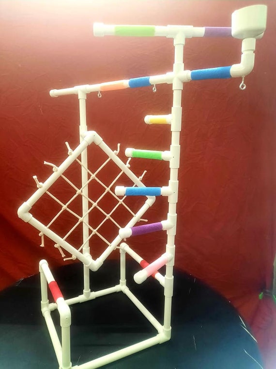 Pvc parrot hotsell play gym