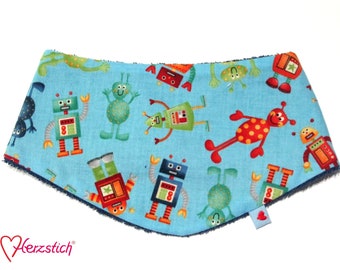 Children's scarf "Little Robot"