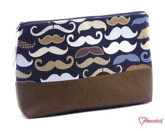 Kulturtasche "Moustache"