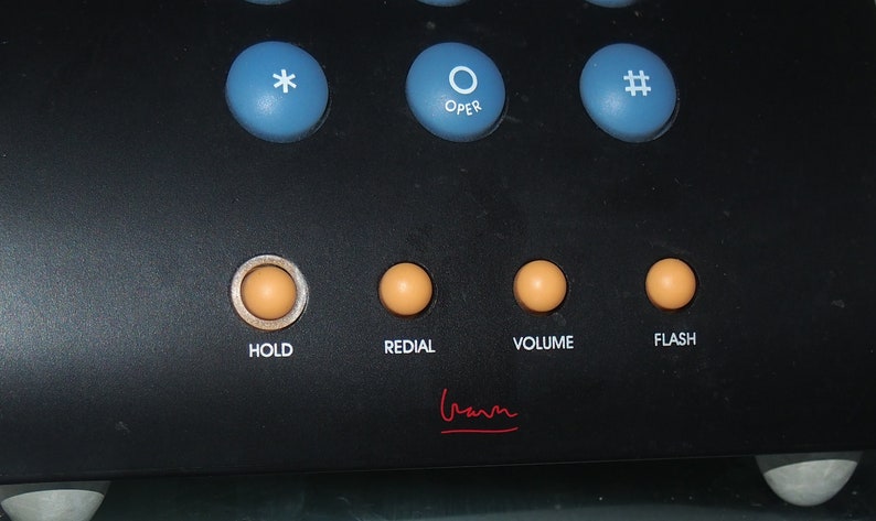 1960s Midcentury Modern Telephone