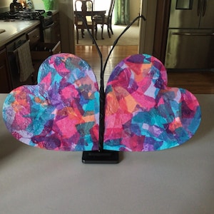Paper mache butterfly
