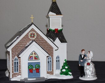 Custom Christmas Village Display Platform Lemax Department