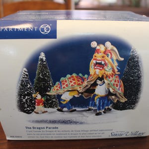 Department 56 The Dragon Parade