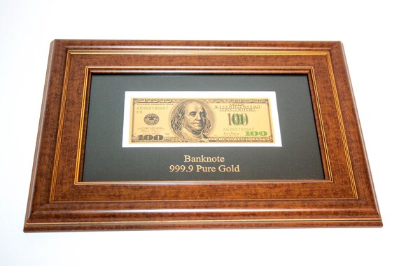 One Hundred Dollar Frame Vintage Brown Golden - 1 Dollar Photo Frames One Hundred Dollar Frame Vintage Brown Golden - 1 Dollar Photo Frames