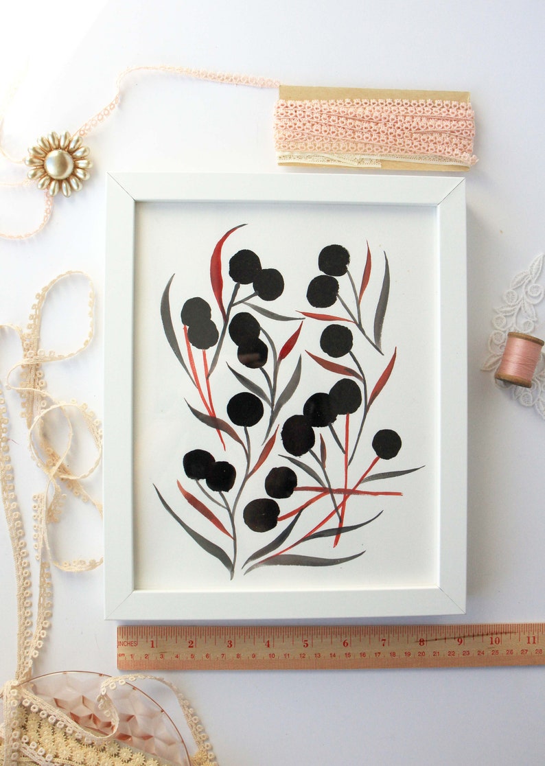 Midnight Wall Art Wall Decor Wedding Gift Original Art Etsy