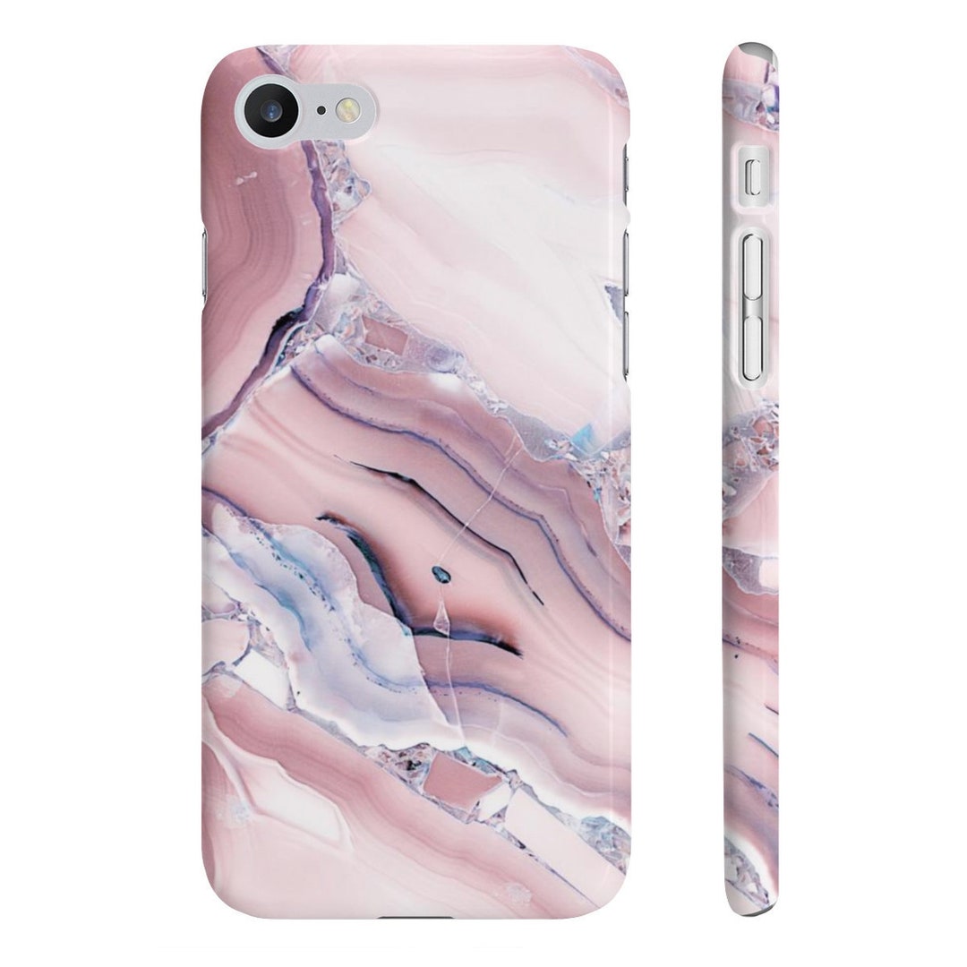 Light Pink Marble Phone Case iPhone and Samsung Case Blush Etsy