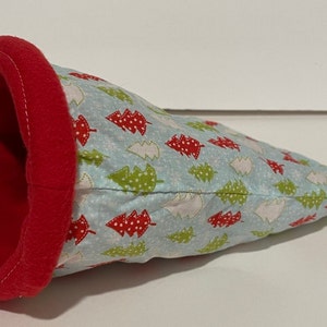 CHRISTMAS* Snuggle Sack Sleeping Bag Bonding Bag for AP Hedgehog Guinea Pig Rat Ferret
