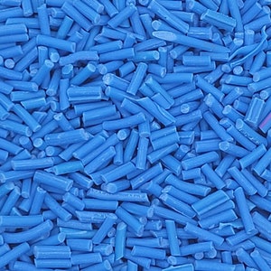 Sprinkles falsos azules/sprinkles de confeti de arcilla polimérica sintética/rebanadas para artesanías de resina, arte de uñas, decoden, agitador, limo, vaso
