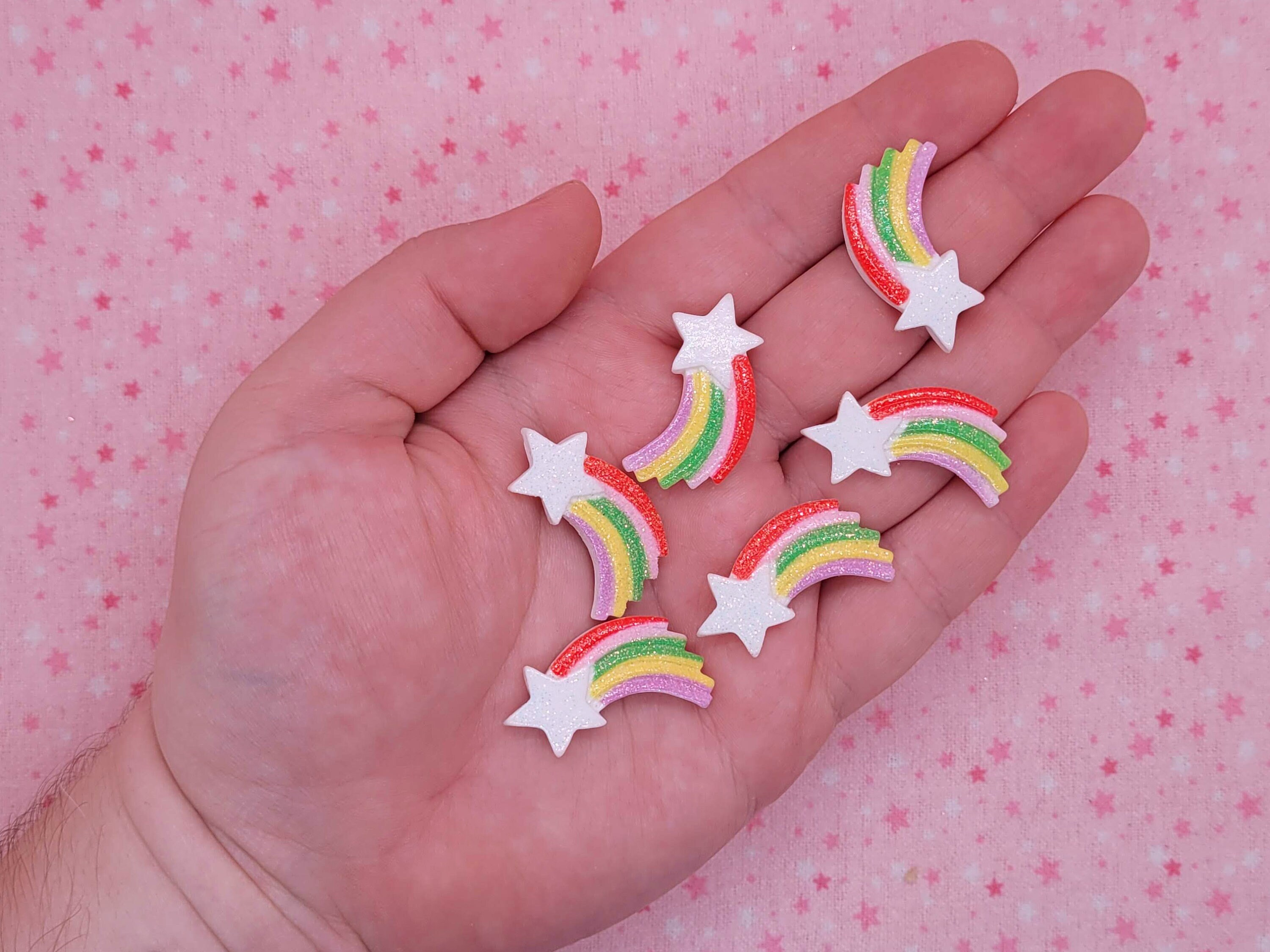 Shooting Star Star Shaped Glitter Iridescent Star Shaped Glitter Tumblers,  Resin, Nail Art, Crafts, Cosmetics & More Multi-colored 