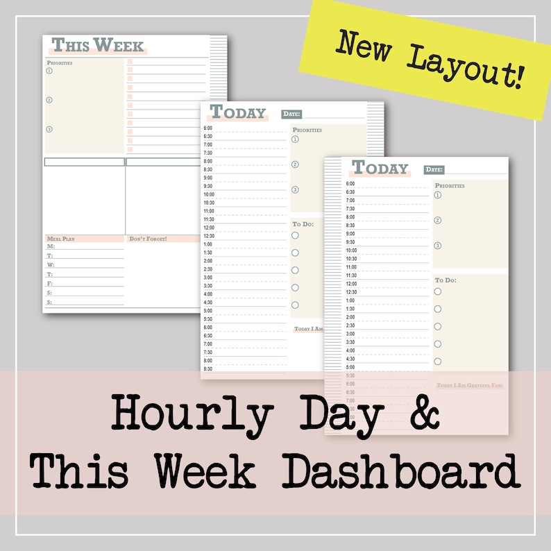 Layout Pack for the Happy Planner® - Size: Mini Happy Planner ...