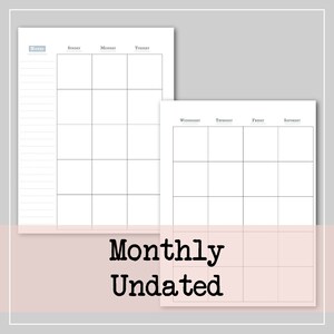 Layout Pack for the Happy Planner® - Size: Classic Happy Planner ...