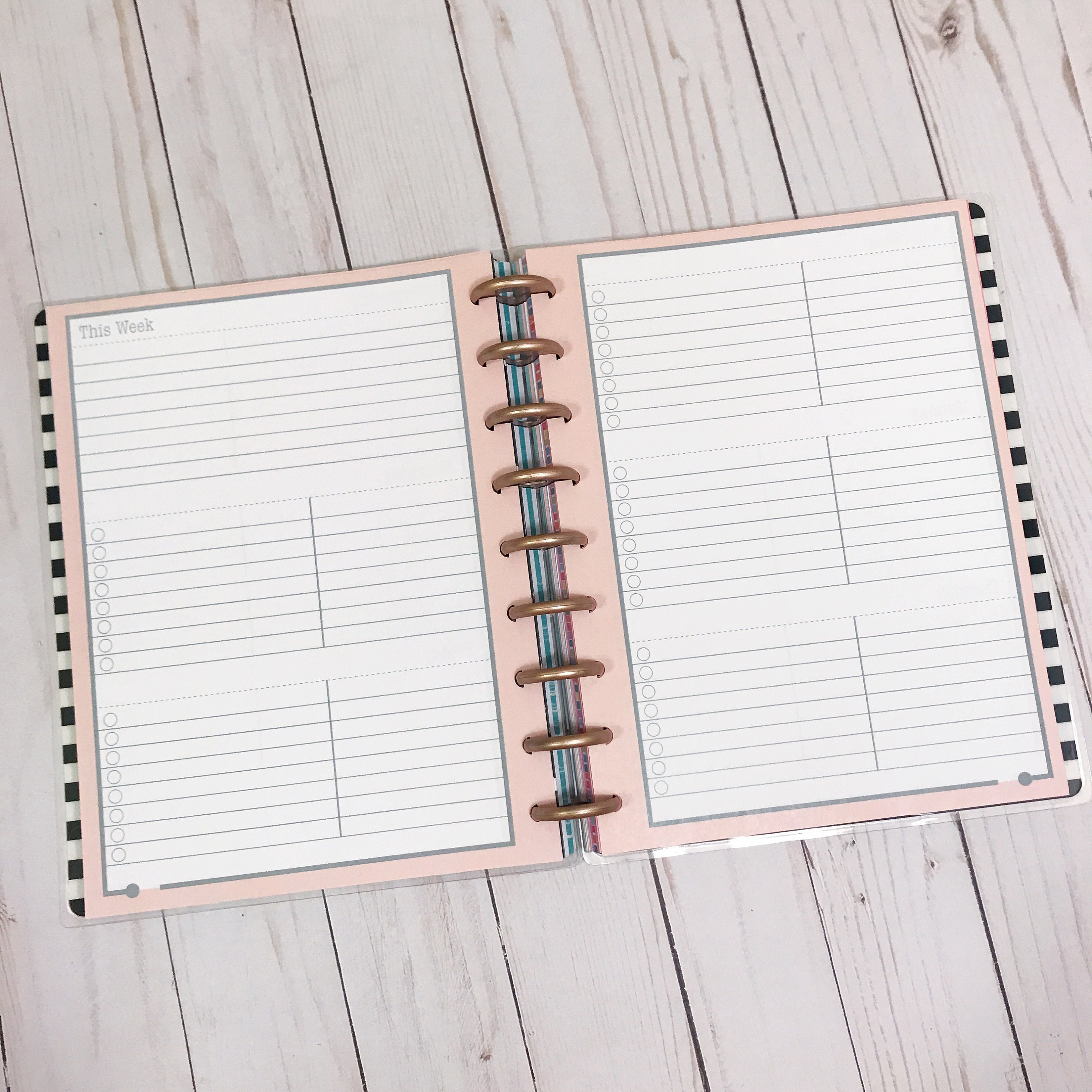 Work Week Layout - Size: Classic Happy Planner® - Printable PDF ...