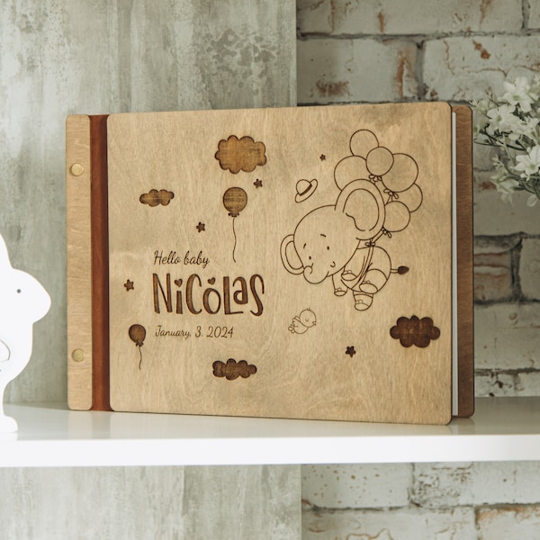 Baby Shower Book Polaroid Etsy