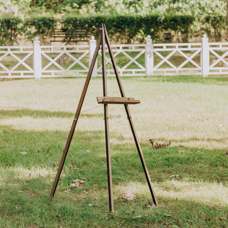 Easel Stand for our Custom Wedding Welcome Sign with Easel Stand, Wooden Welcome Sign for Wedding, Welcome Engagement Party Sign, Rustic Wedding Ceremony