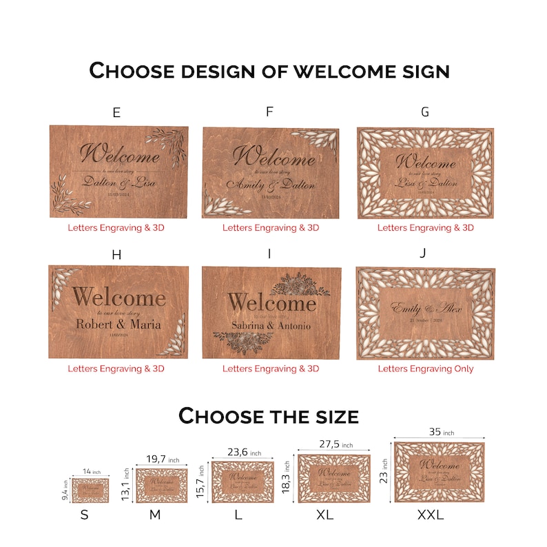 Personalized Wooden Wedding Welcome Sign: Rustic Party Decor - Etsy