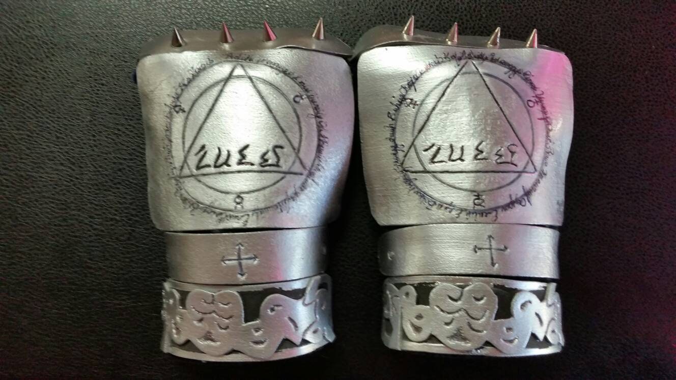 Alex armstrong cosplay gauntlets for sale