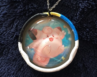 Clefairy Pokémon Necklace