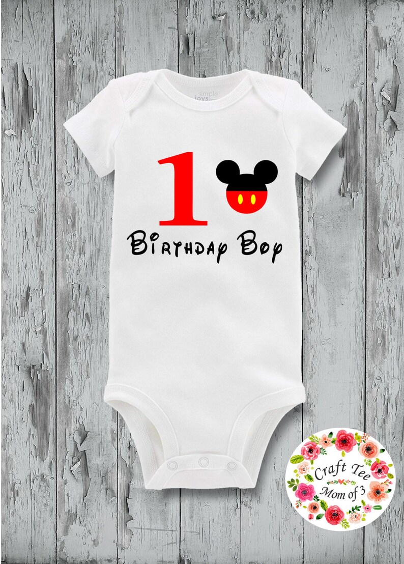 mickey mouse birthday shirts for parents