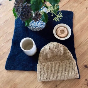 Simple knitted hat #beanie #knitted hat #hat