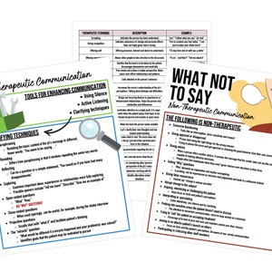 Nurse-Patient Therapeutic Communication Notes