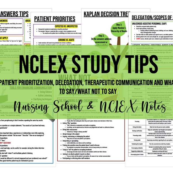NCLEX Study Tips