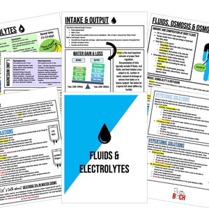 Fluid and Electrolyte Nursing School Study