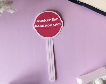 Sucker For Dark Romance, Bookish Booktok Gifts, Kindle Stickers Accessories, Smut Romance, Aesthetic Halloween, Spicy STFUATTDLAGG Merch