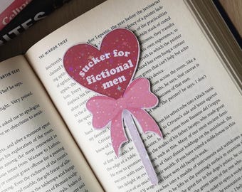 Sucker For Fictional Men, Bookish Booktok Gifts, Booklover, Smut Romance, Fantasy Aesthetic Dark Romance, Spicy STFUATTDLAGG, Bookish Merch