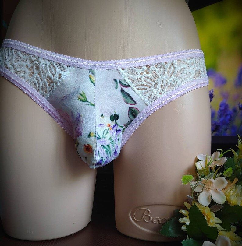 Sissy Panties. Men's Lace Panties. Silky Viscose Panties Etsy
