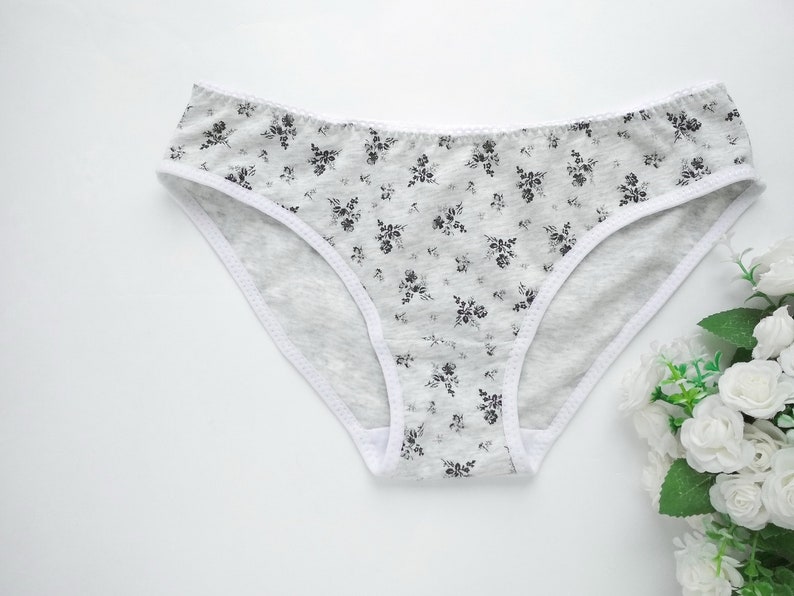 Bamboo underwear Useful and breathable lingerie Gray Etsy
