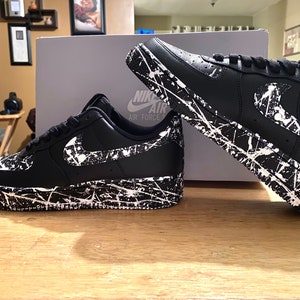 Custom black air forces online