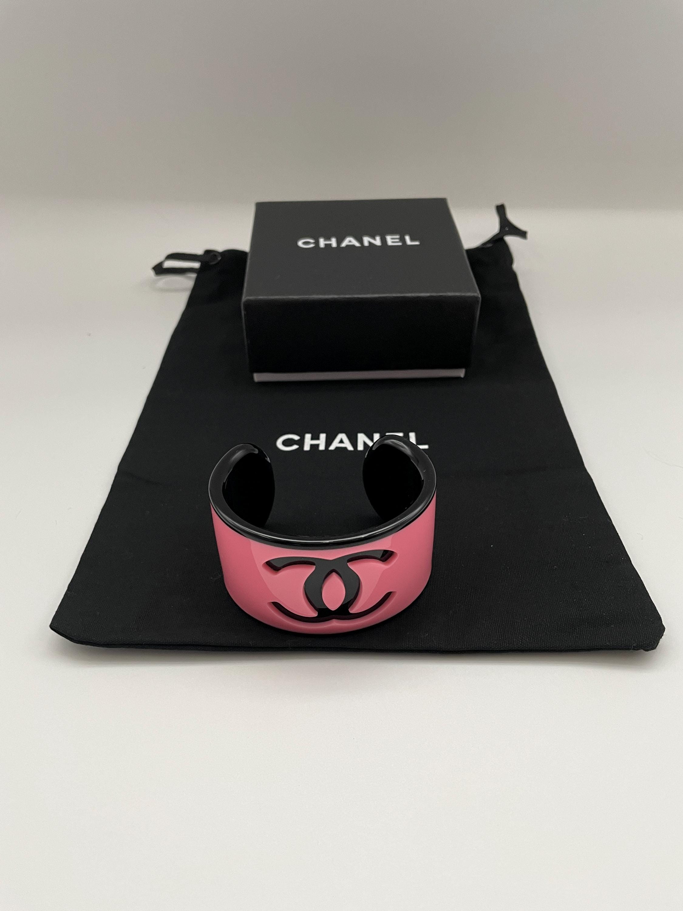 Chanel Resin Cuff - Etsy Chanel Resin Cuff - Etsy