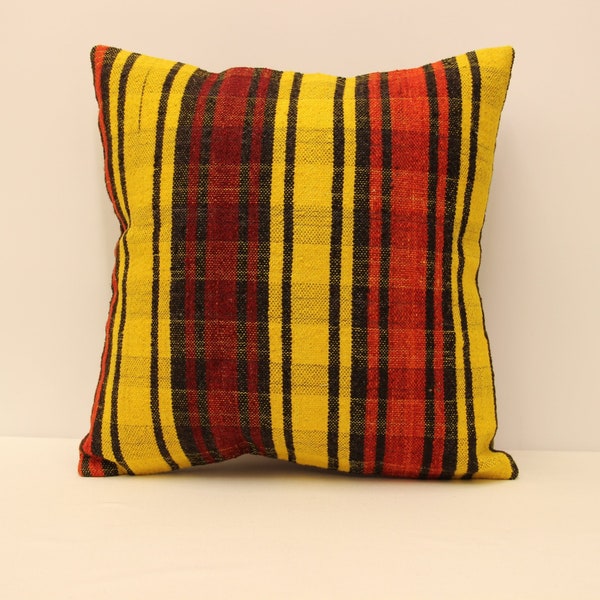 Jeter oreiller kilim 20x20 en 50x50 cm Kelim kissen turc Pillow Cushion couverture Canapé oreiller décor maison 4ef-118