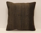 Kilim Pillow,sofa pillow Boho Pillow,Handwoven Pillow,18x18 ( 45x45 cm ) Minimalist Decorative Pillow, Cushion Cover Throw Pillow 4kbf-676