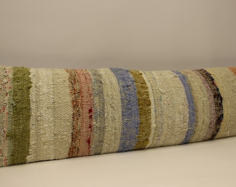 Bedding pillow Kilim Pillow Cover, Home Decor pillow  12x48 (30x120 cm) Decorative Throwpillws Couch, Designer Boho Pillow Case, 4oyf-371