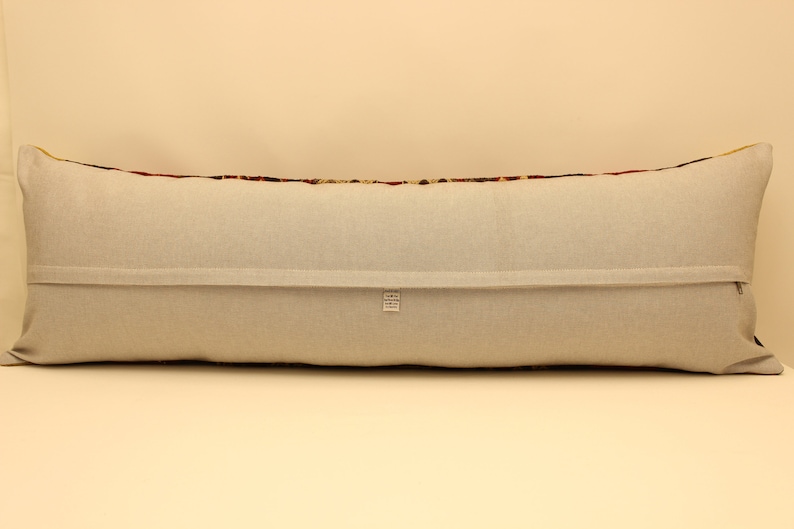King Size Pillows 16x48 In Vintage Long Lumbar Cushion Etsy