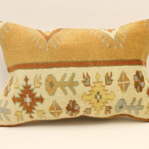 Cuscino Kilim etnico, Cuscino Kilim turco 16x24, Cuscino Kilim vintage, Cuscino throw, Boho Tribal, Kilim Cushion Cover, Home Decor 4kaf-1115