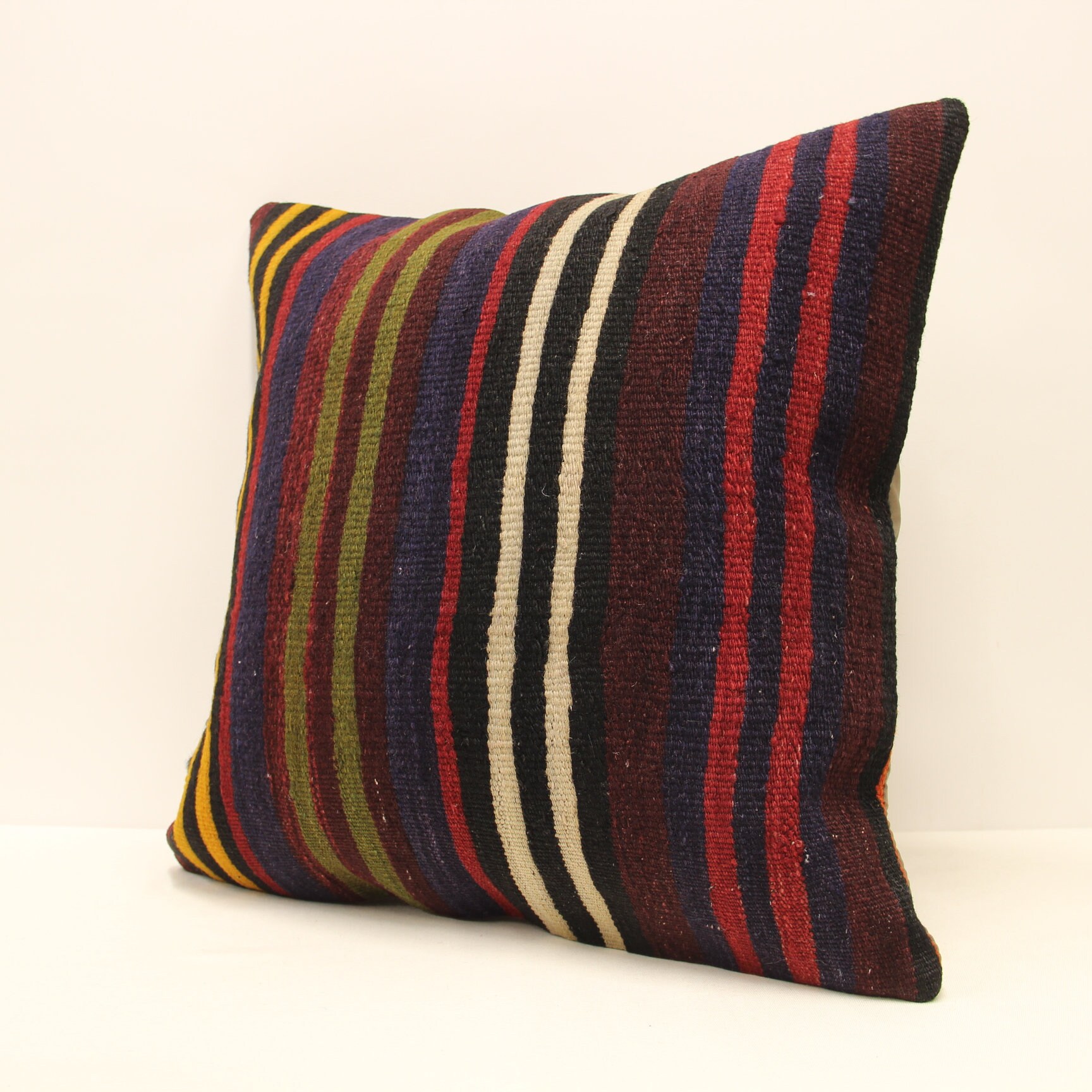 Vintage Kilim Pillow Covers Boho Big Pillow 20x20 Bohemian Etsy UK